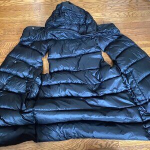 Athleta Quilted Puffer Vest with Detachable Hood - Size Small
